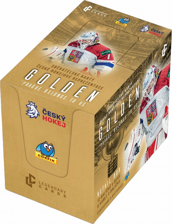 Hokejové karty - Golden Prague Belong to Us 2024 Retail Box