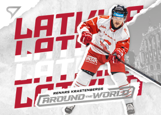 RENARS KRASTENBERGS 2025-26 SportZoo série 1 Around the World