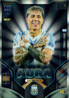 ENZO FERNÁNDEZ PANINI FIFA 365 Adrenalyn XL 2026 AURA