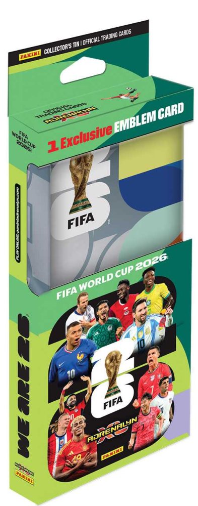 FIFA WORLD CUP 2026 - ADRENALYN - plechová krabička PENCIL