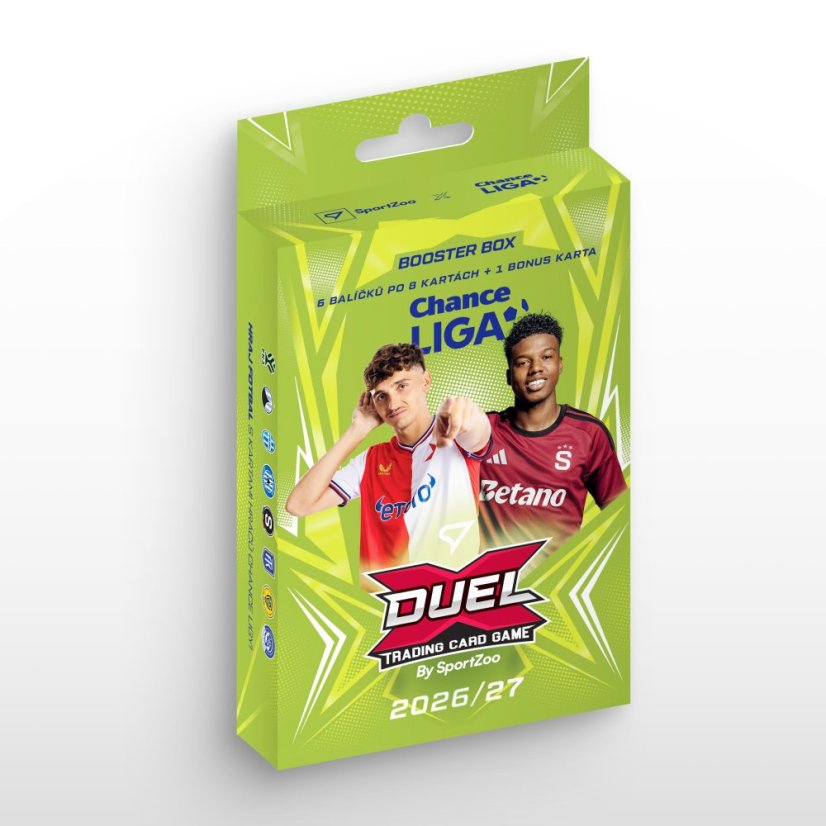 Booster Box - fotbalové kartičky SportZoo Chance Liga 2026/27 Duel