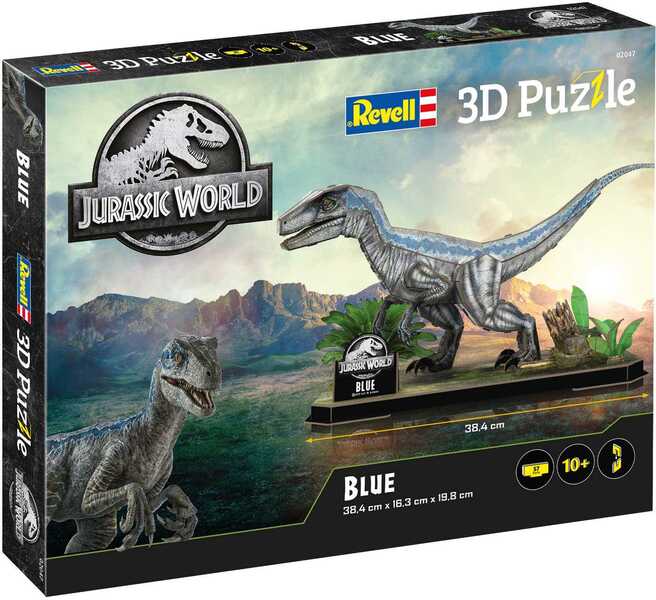 3D Puzzle Jurský svět Blue