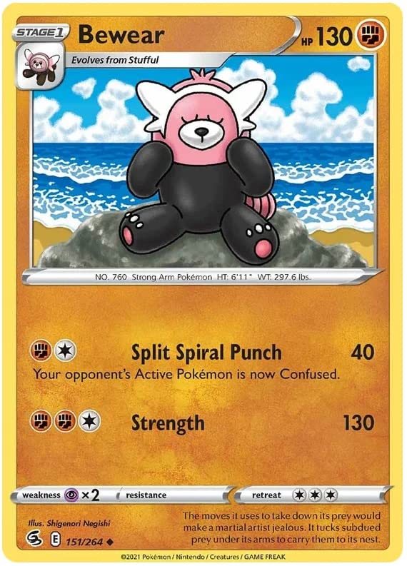 Bewear 151/264 Fusion Strike