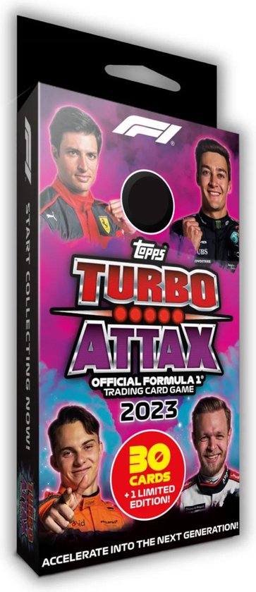 2023 Topps Turbo Attax Formule 1 blister pack
