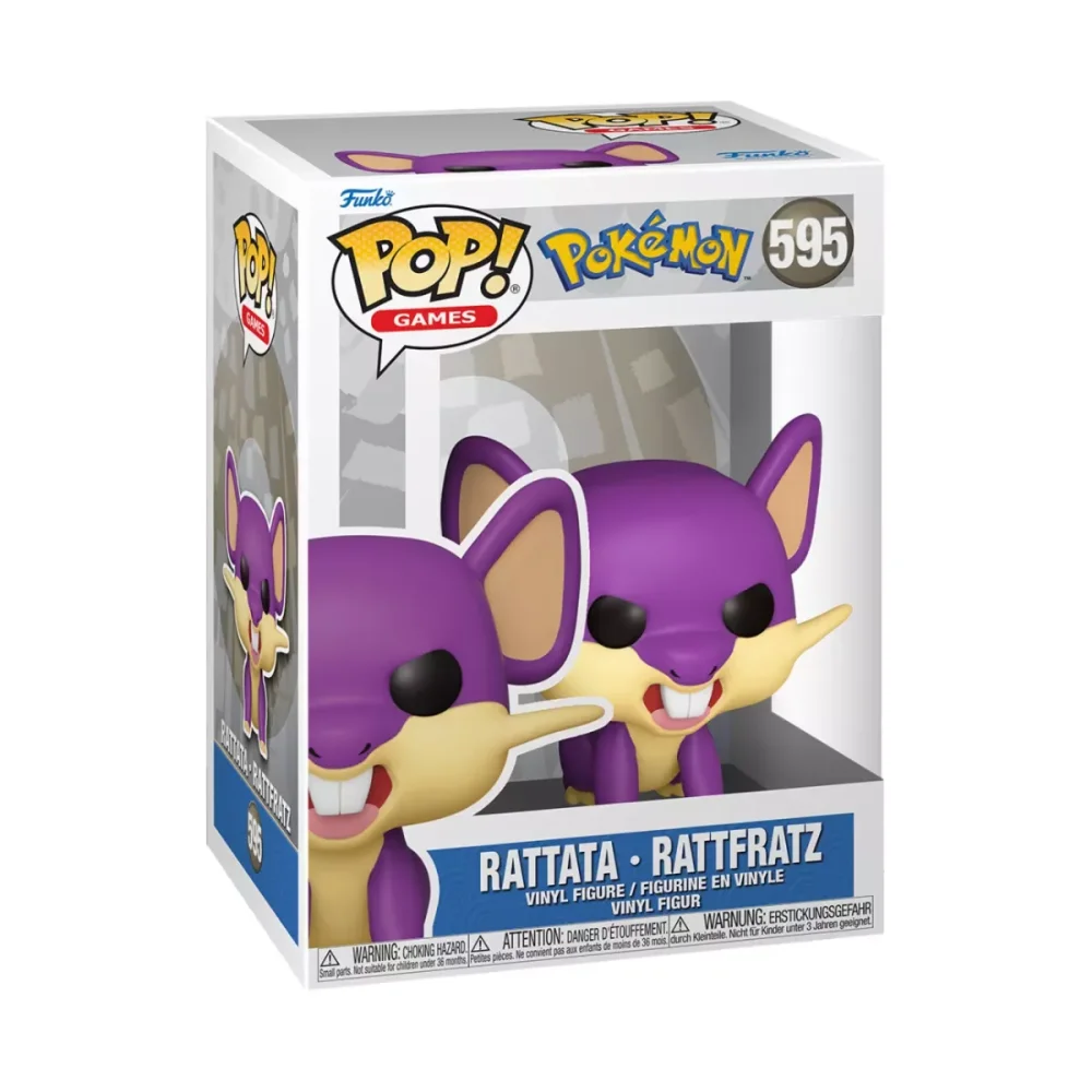 Funko Pop! Games – Pokémon: Rattata #595