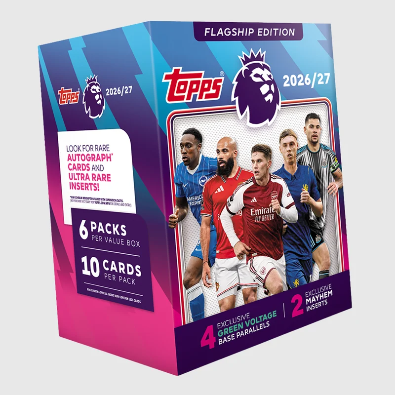Topps Premier League 2027 - Flagship Edition Value Box
