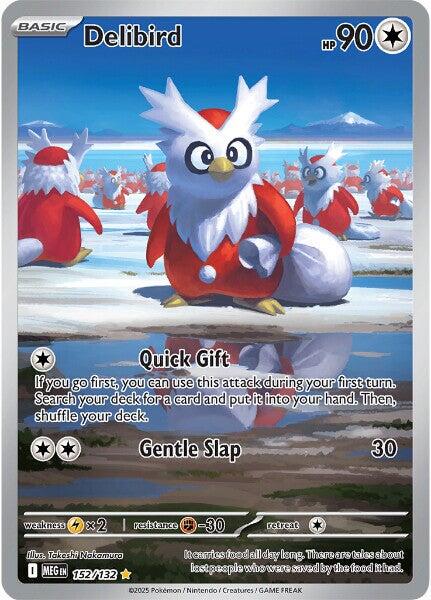 Delibird 152/132 Mega Evolution – Nintendo
