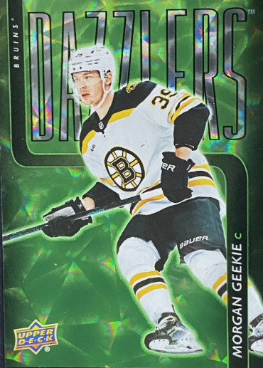 MORGAN GEEKIE 2025-26 Upper Deck - Dazzlers Green