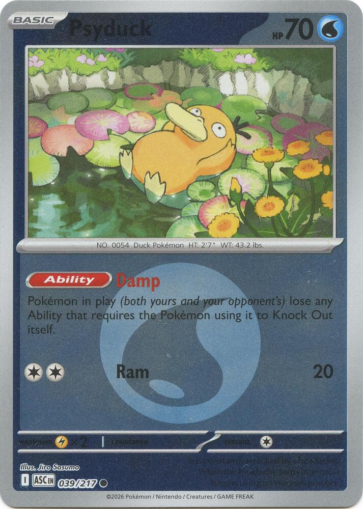 Psyduck 039/217 Ascended Heroes – Nintendo