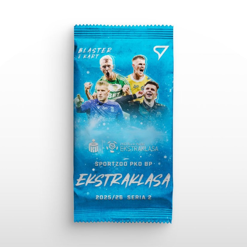 Blaster balíček - fotbalové kartičky SportZoo PKO BP Ekstraklasa 2025/26 - 2. série