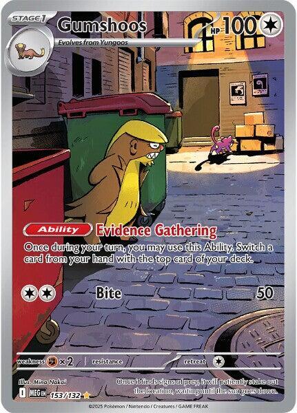 Gumshoos 153/132 Mega Evolution