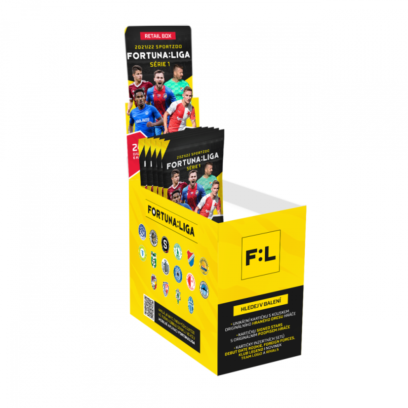 Retail box FORTUNA:LIGA 2021/22 – 1. série – SportZoo