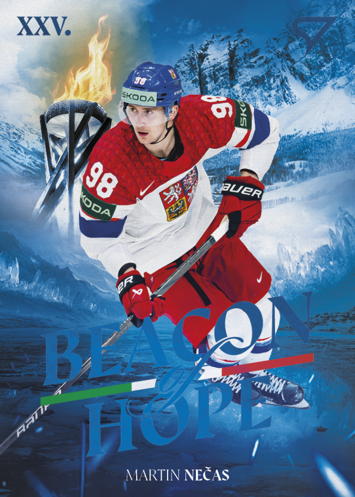 MARTIN NEČAS 2026 Hokejové Česko SportZoo BEACON OF HOPE