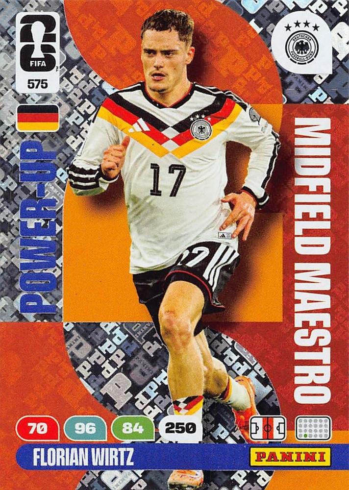FLORIAN WIRTZ 2026 Panini FIFA World Cup