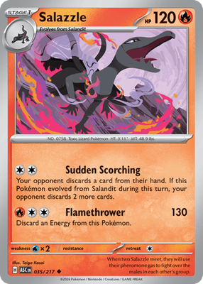 Salazzle 035/217 - Ascended Heroes