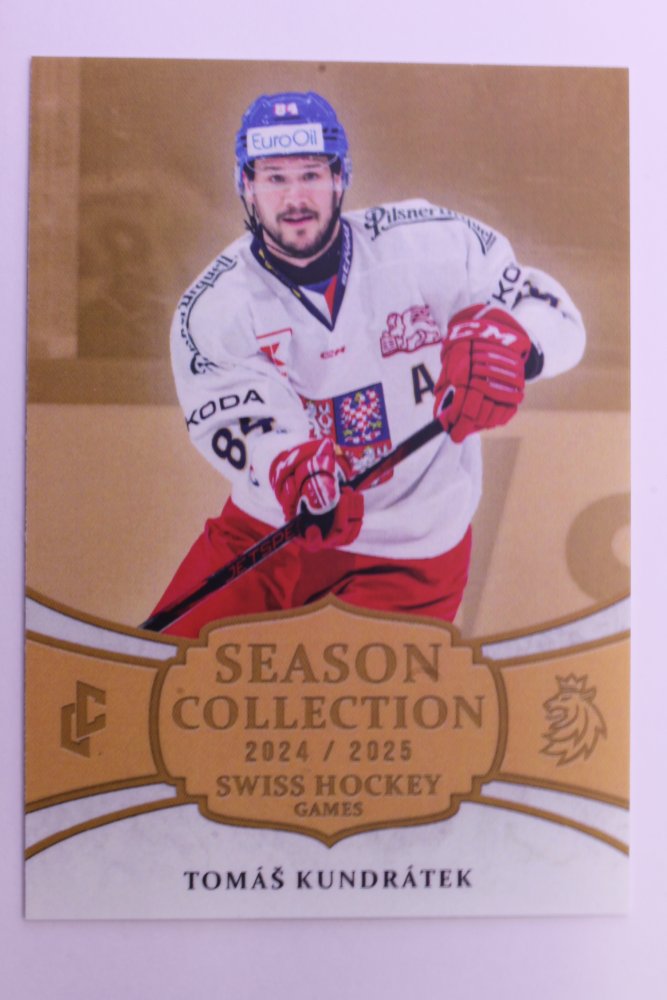 Tomáš KUNDRÁTEK - LC 2024-25 Season Collection Swiss Hockey Games