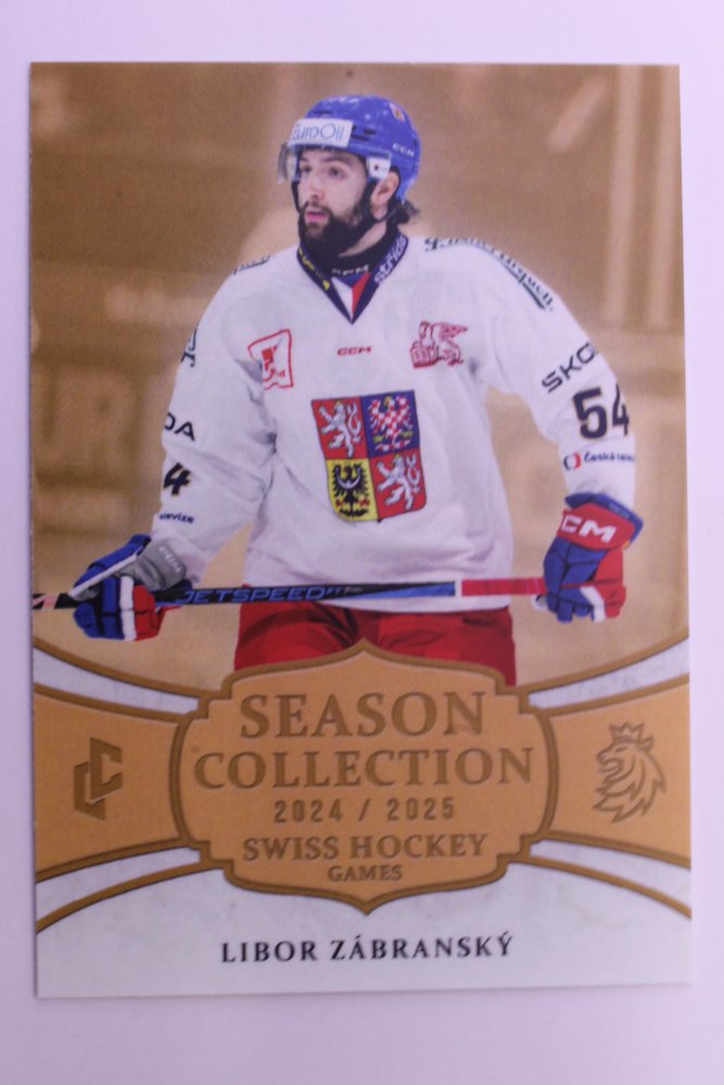 Libor ZÁBRANSKÝ - LC 2024-25 Season Collection Swiss Hockey Games
