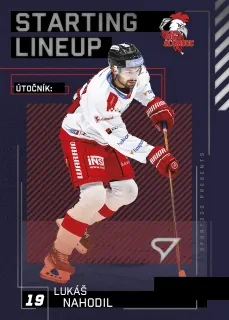 LUKÁŠ NAHODIL 23-24 SportZoo Série2 Tipsport ELH Starting Line-Up – 2023-24 – Insert