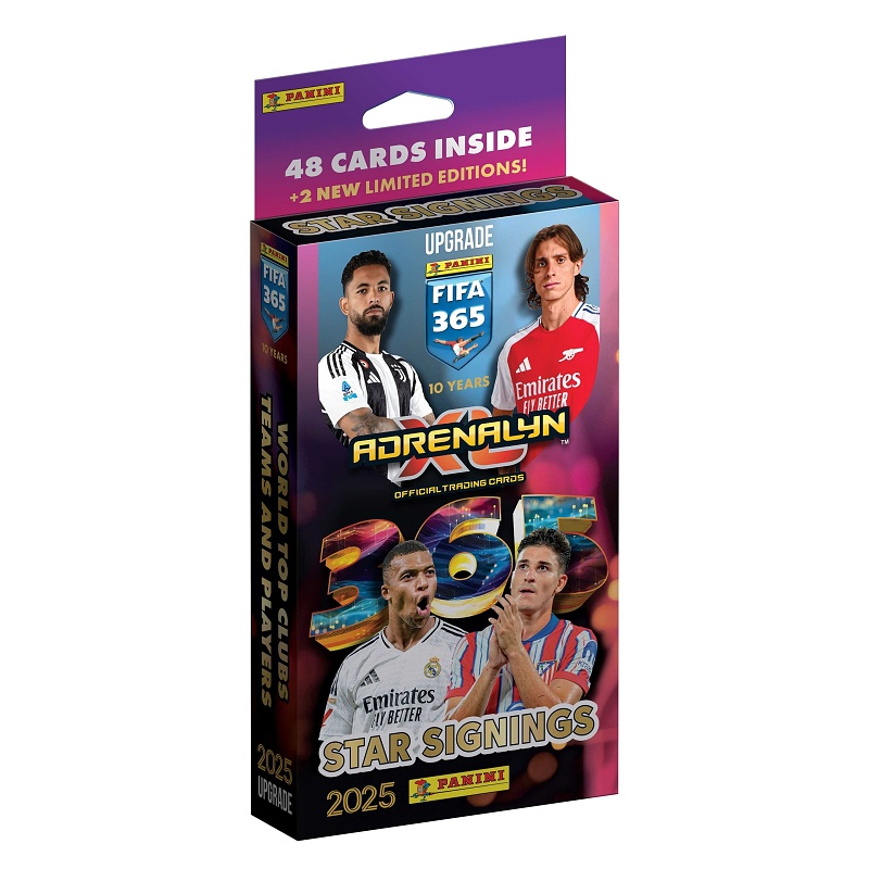 2025 PANINI FIFA 365 ADRENALYN Stars Signings