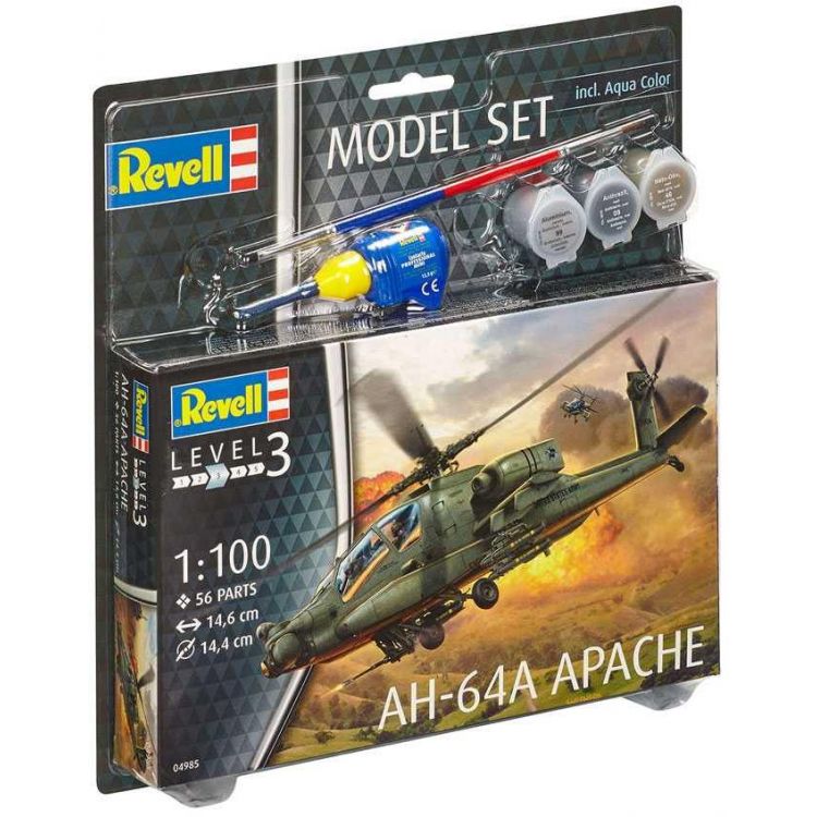 Revell 04985 – AH-64A Apache 1:100