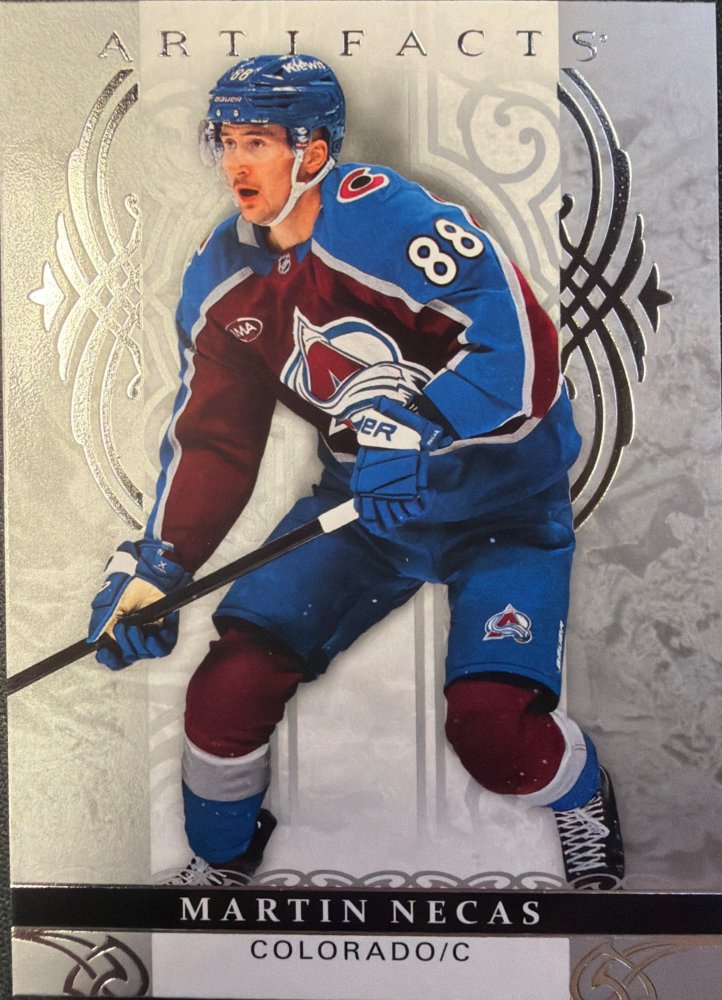 MARTIN NECAS #8 – 2026-27 Upper Deck Artifacts